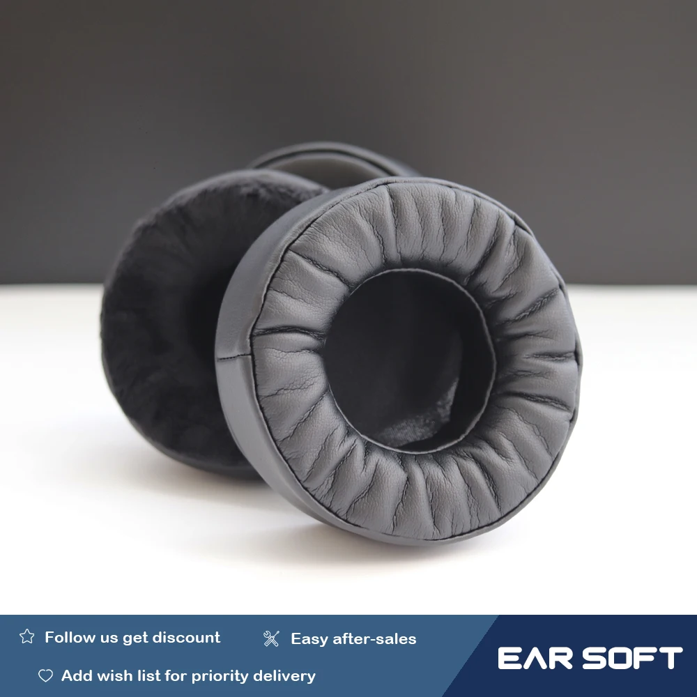 Enlarge Earsoft Replacement Ear Pads Cushions for ATH-WS99BT Headphones Earphones Earmuff Case Sleeve Accessories