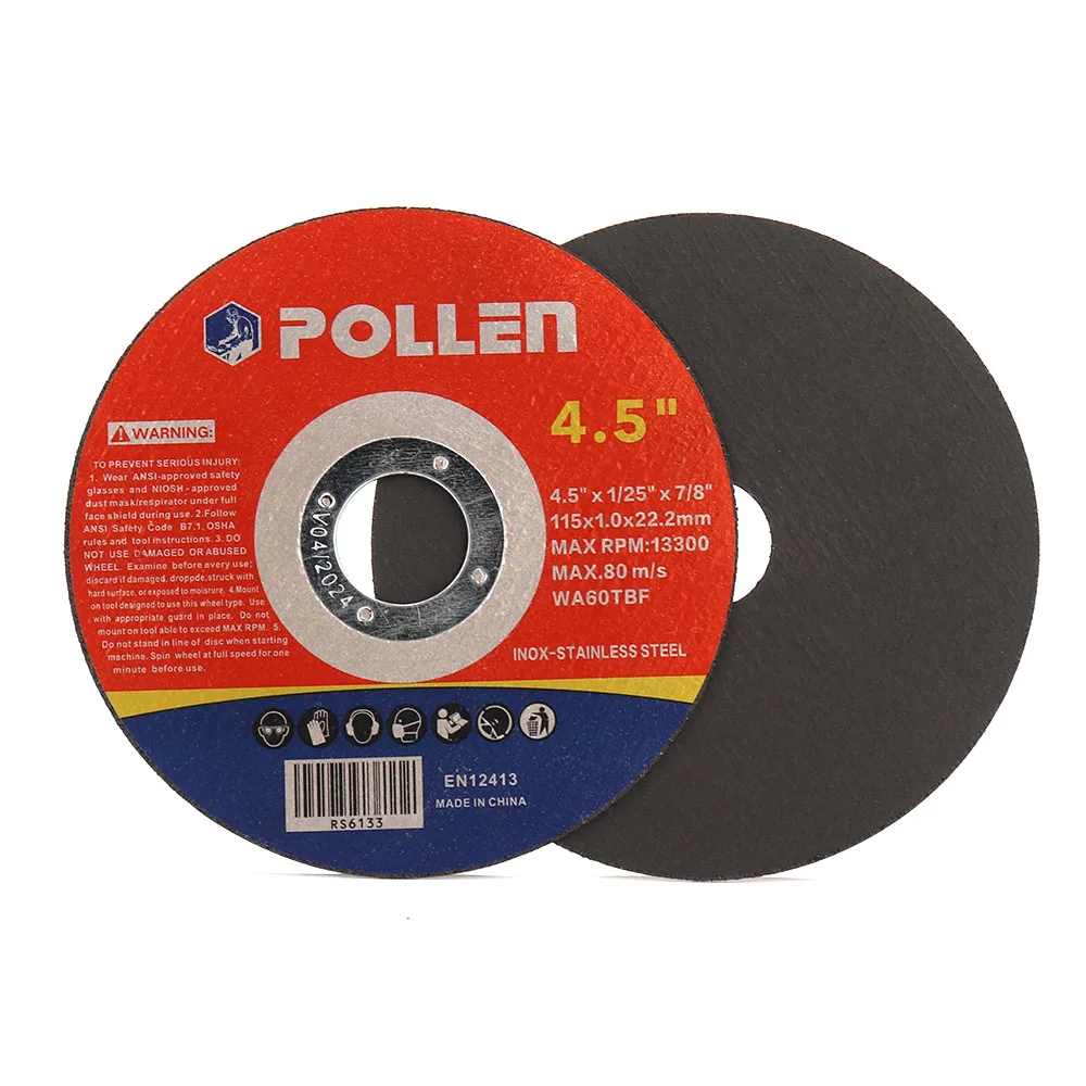 Металлические режущие диски из нержавеющей стали 115 мм отрезанные колеса