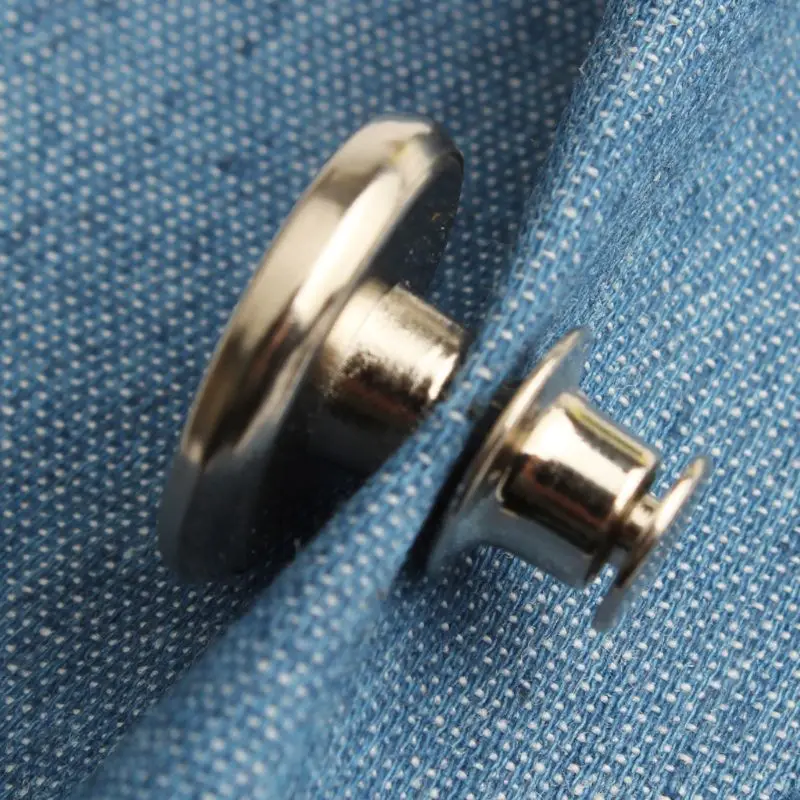 8Pcs/bag Metal Jeans Button Pants Trousers Increase Reduce Waist Buttons DIY Kit | Дом и сад