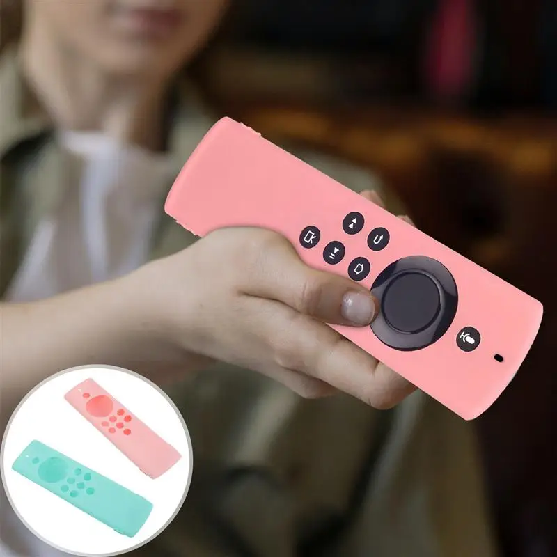 

2Pcs Silicone Remote-control Unit Cover Compatible for Fire TV Stick Lite