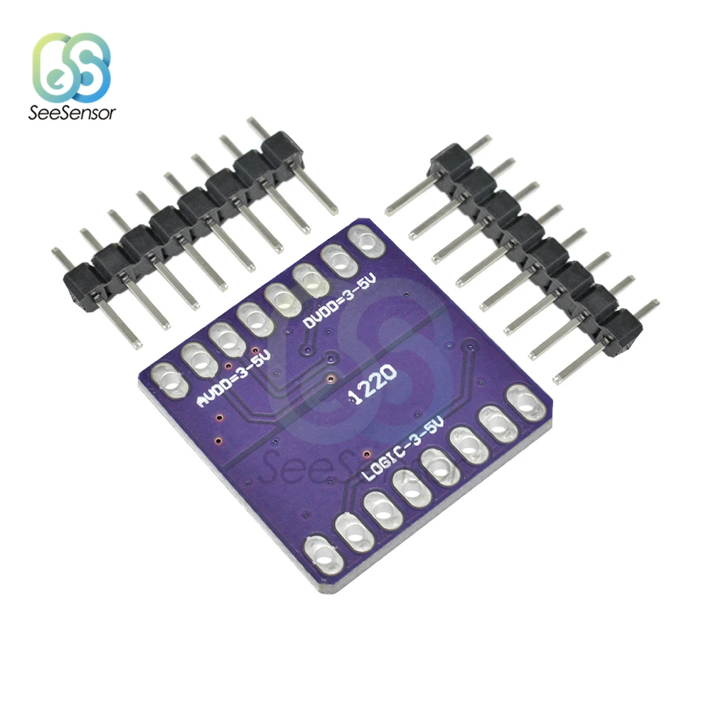 Фонарь ADS1220 ADC A/D модуль преобразователя SPI I2C с низким энергопотреблением 24-битный
