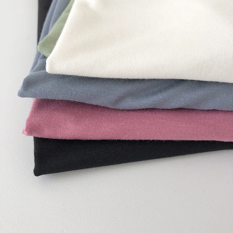 2020 женские яркие цветные тонкие футболки со стоячим воротником женская