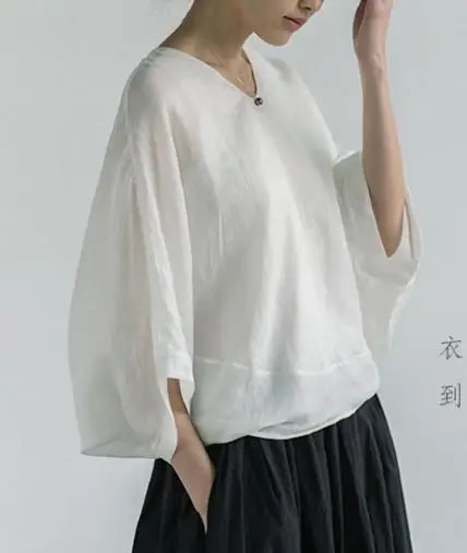 Женские льняные блузки Новое поступление 17393 16 2019|women blouses|linen shirt womenshirt women |