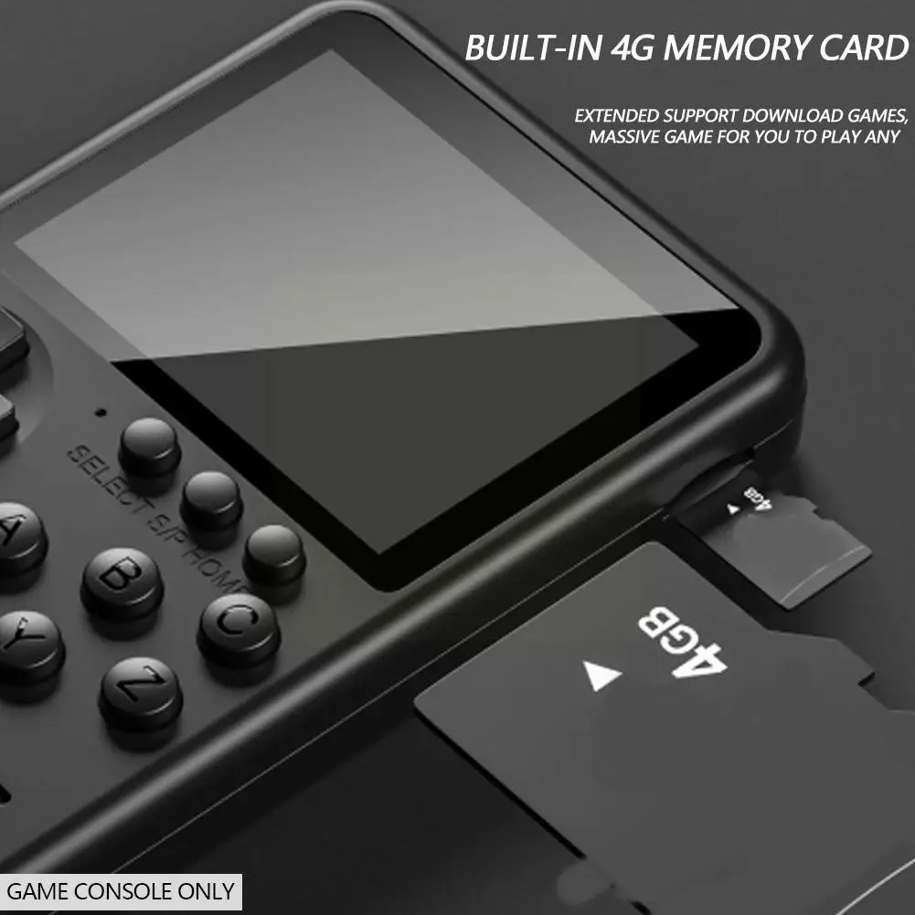 newest m3s m3 plus 3 2inch mini portable game console free memory gift games retro kids card 4gb 1500 b0m7 free global shipping