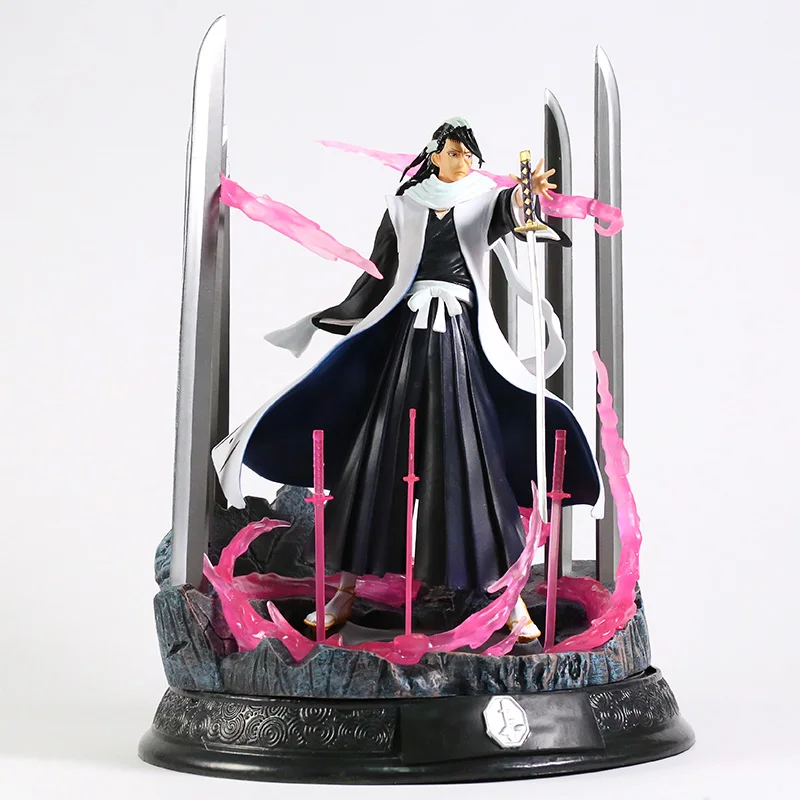 

32cm BLEACH Kuchiki Byakuya Collectible Statue Figure Model Toy