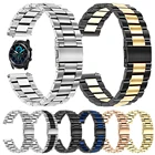 Браслет из нержавеющей стали для часов TicWatch Pro 3 202GTX, металлический ремешок для смарт-часов TicWatch E3GTH, 20 мм 22 мм