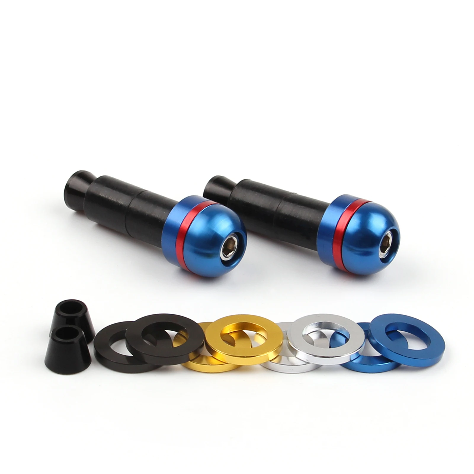 Универсальные цветные наконечники руля 7/8 дюйма Areyourshop для Yamaha BMW KTM 22 мм