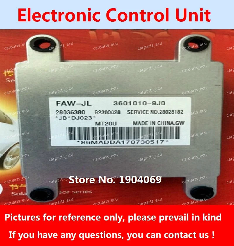 ECU MT20U 28036371 3601010B2J0 DA/LJ462-1A для компьютера автомобильного двигателя Jiabao 6361/28036380
