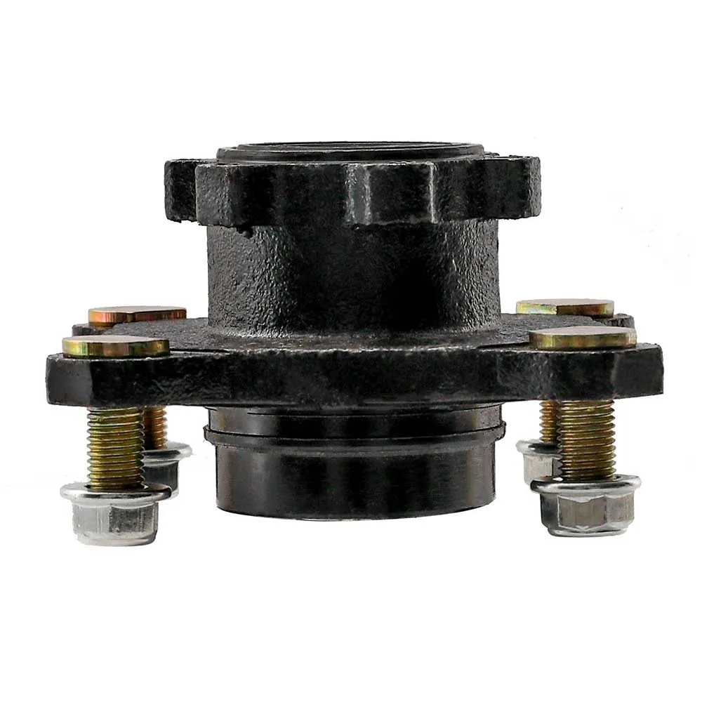 Pair 4 Stud Front Disc Brake Wheel Rim Hub Axle Kits Fit 110cc 125cc 150cc Go Kart ATV Wheeler | Автомобили и мотоциклы