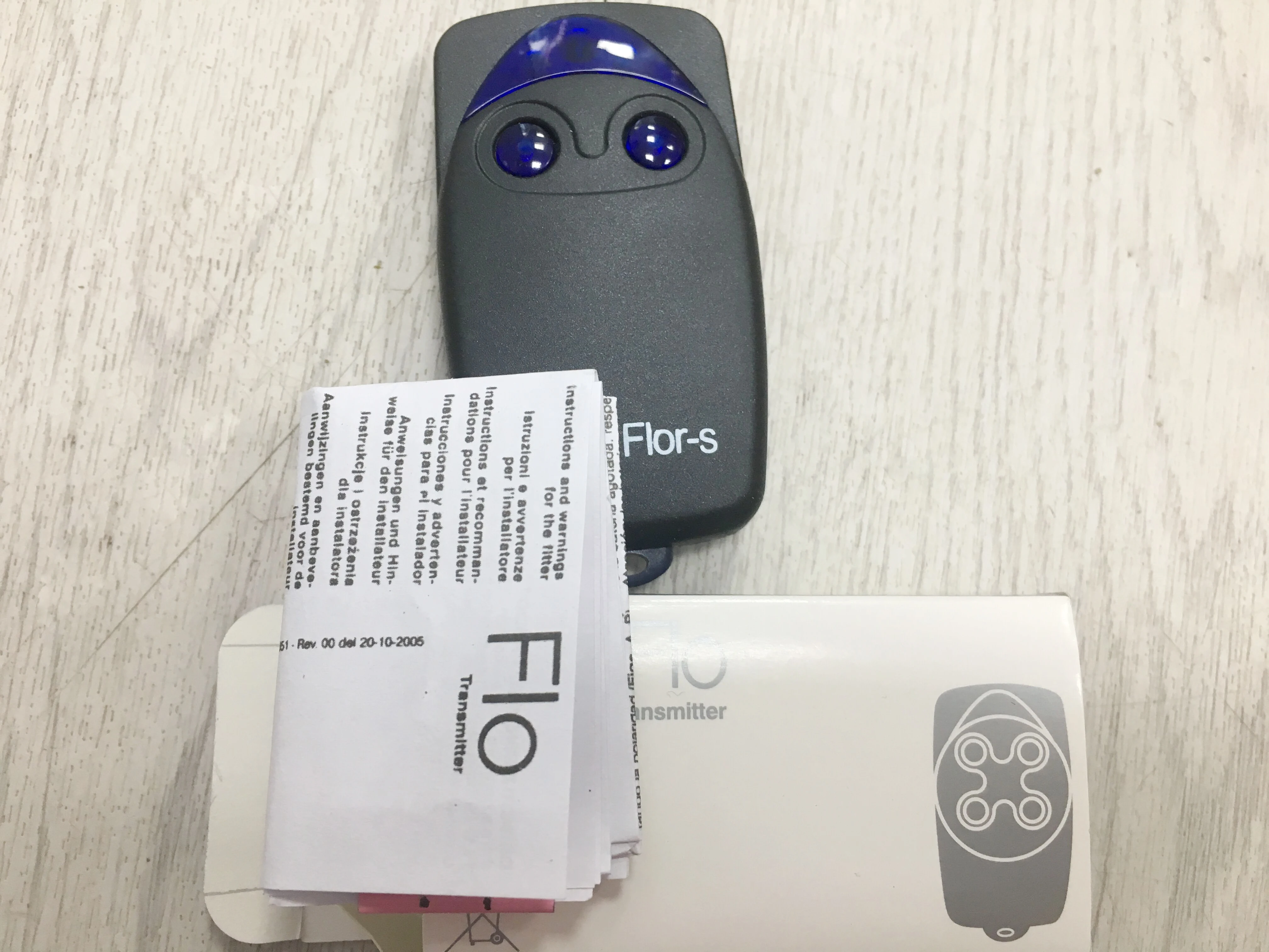 Флэш пульт дистанционного управления Flor s FLO1 FLO2 FLO4 433 92 МГц|Пульты ДУ| |