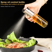 1pc push type spray bottle oil sprayer bottle pump oil pot leak proof grill bbq sprayer oil dispenser bbq cookware kitchen tools