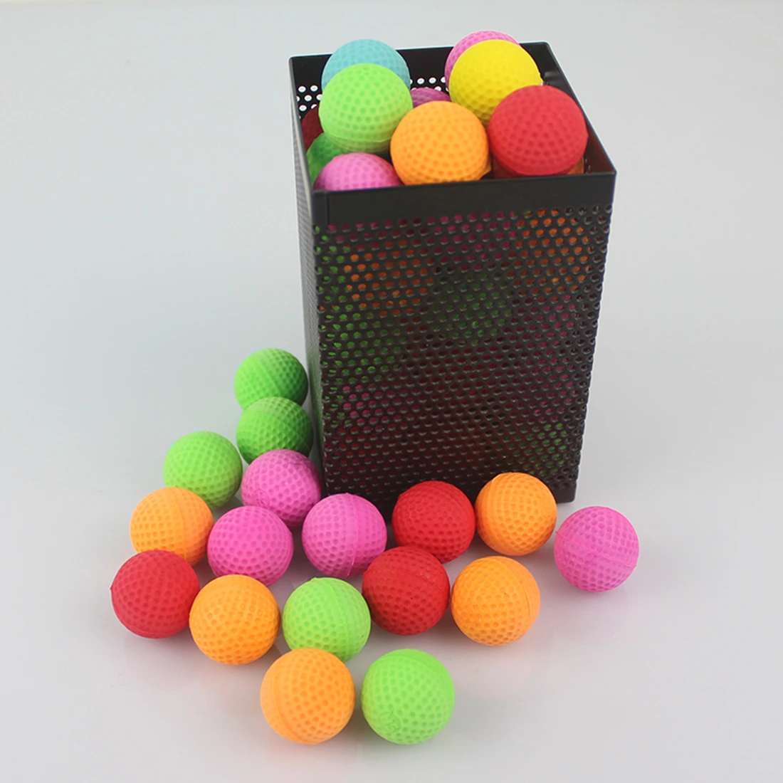 100 шт. круглые Сменные шарики из пенопласта семь цветов смешанные совместимые с