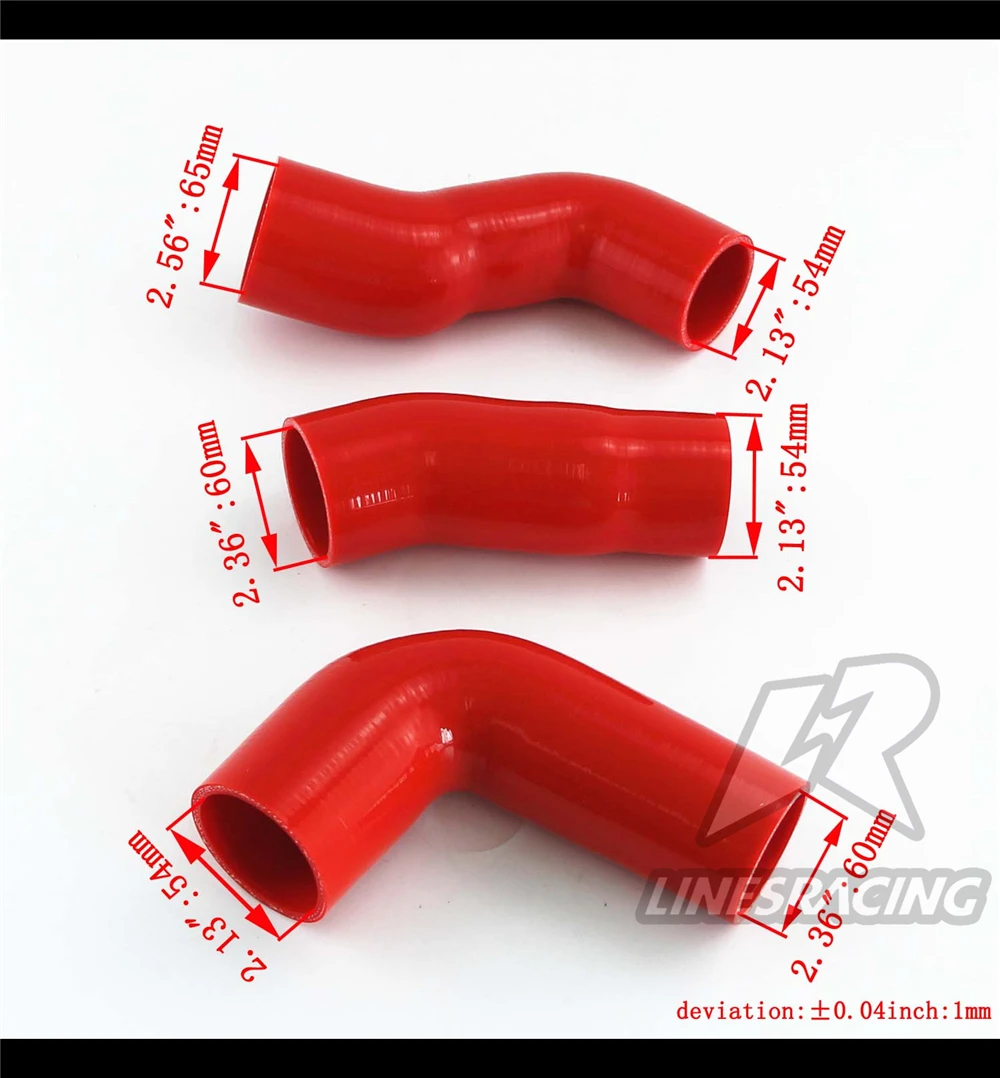 Для интеркулера силиконовый набор турбо EGR шланга подходит для BMW E60 E61 5 серии 530d