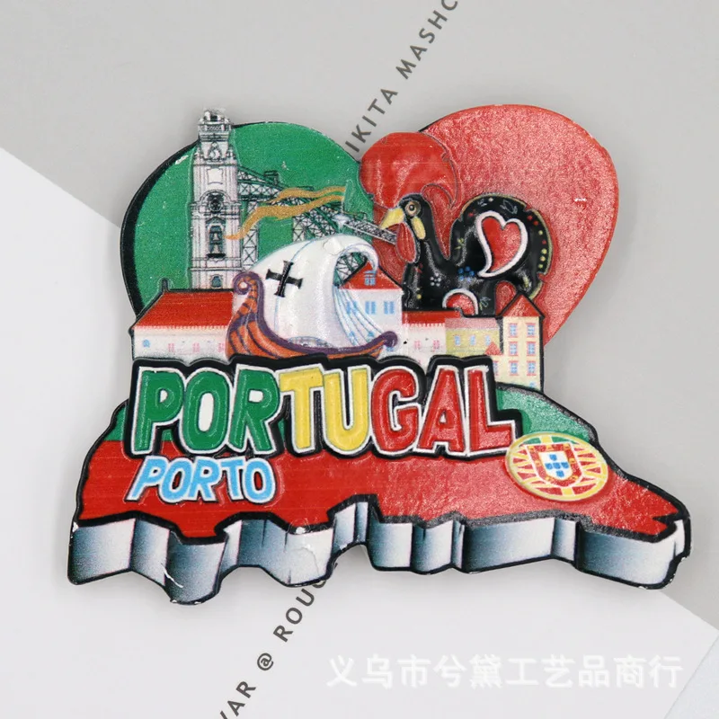 Креативные магниты на холодильник Lisboa для туризма сувениры резные изделия