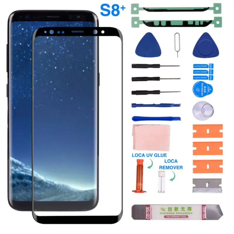 Переднее стекло для Samsung Galaxy S8/S8Plus/S9/S9Plus/S10/S10Plus|Защитные стёкла и плёнки телефонов|