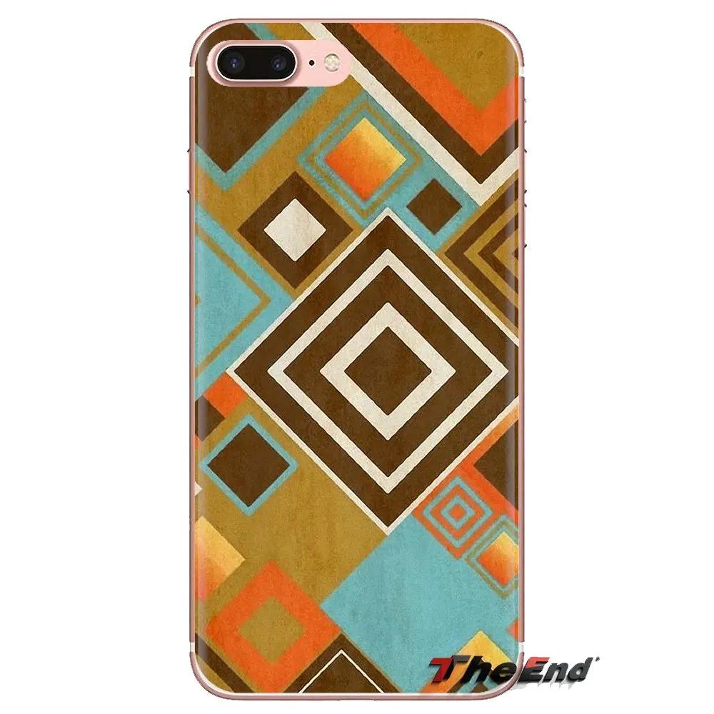 For Samsung Galaxy J1 J2 J3 J4 J5 J6 J7 J8 Plus 2018 Prime 2015 2016 2017 Mobile Phone Case Cover Hot moroccan Mint gold stripes |