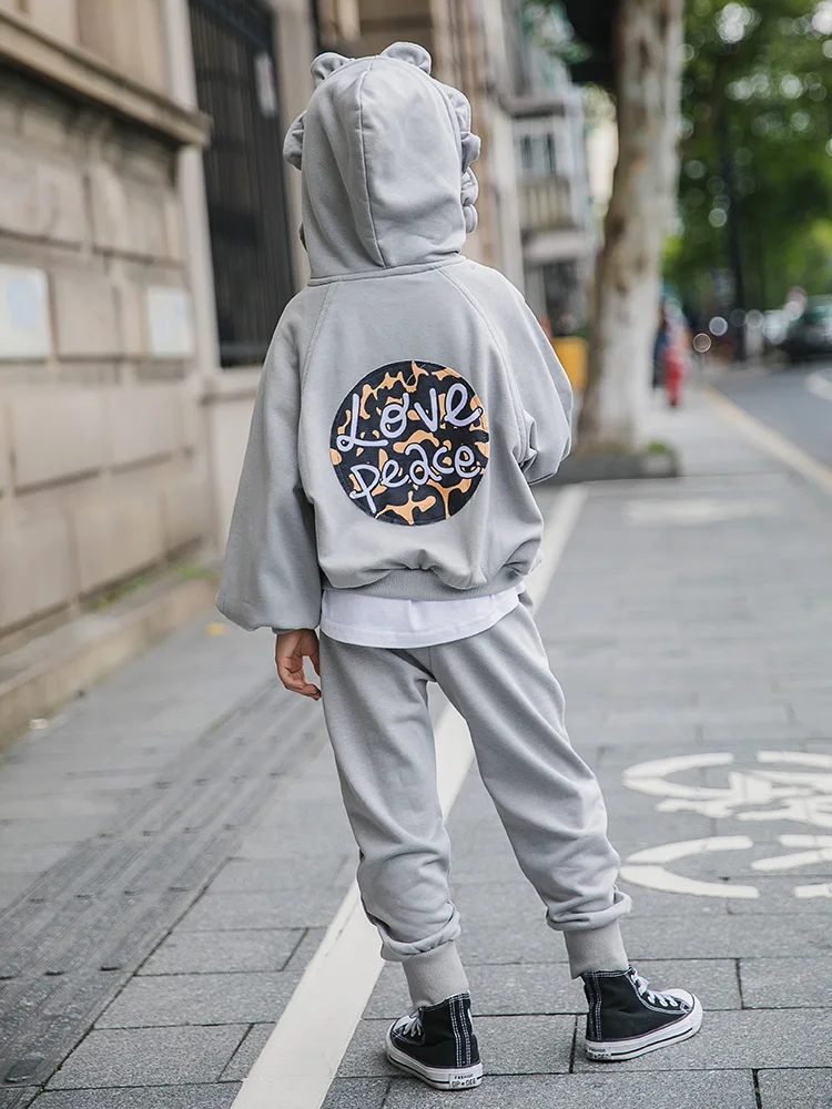 2019 одежда для малышей Детская Одежда подростков спортивный костюм девочек школы