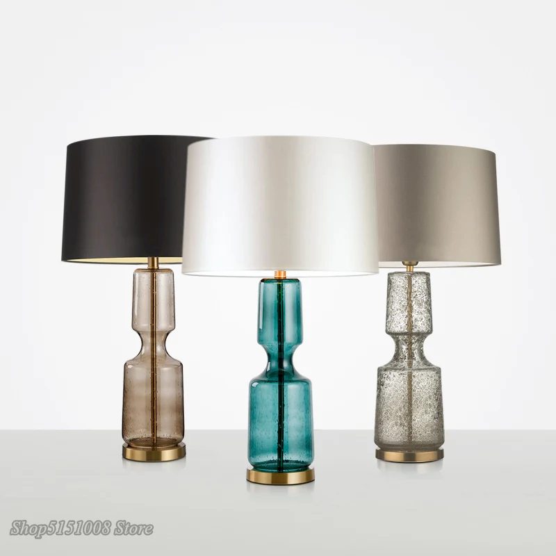 Американская настольная ретро лампа для гостиной спальни прикроватного столика