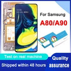 Super AMOLED 6,7 ''для Samsung Galaxy A80 A805 SM-A805F LCD A90 A905F дисплей сенсорный экран дигитайзер в сборе