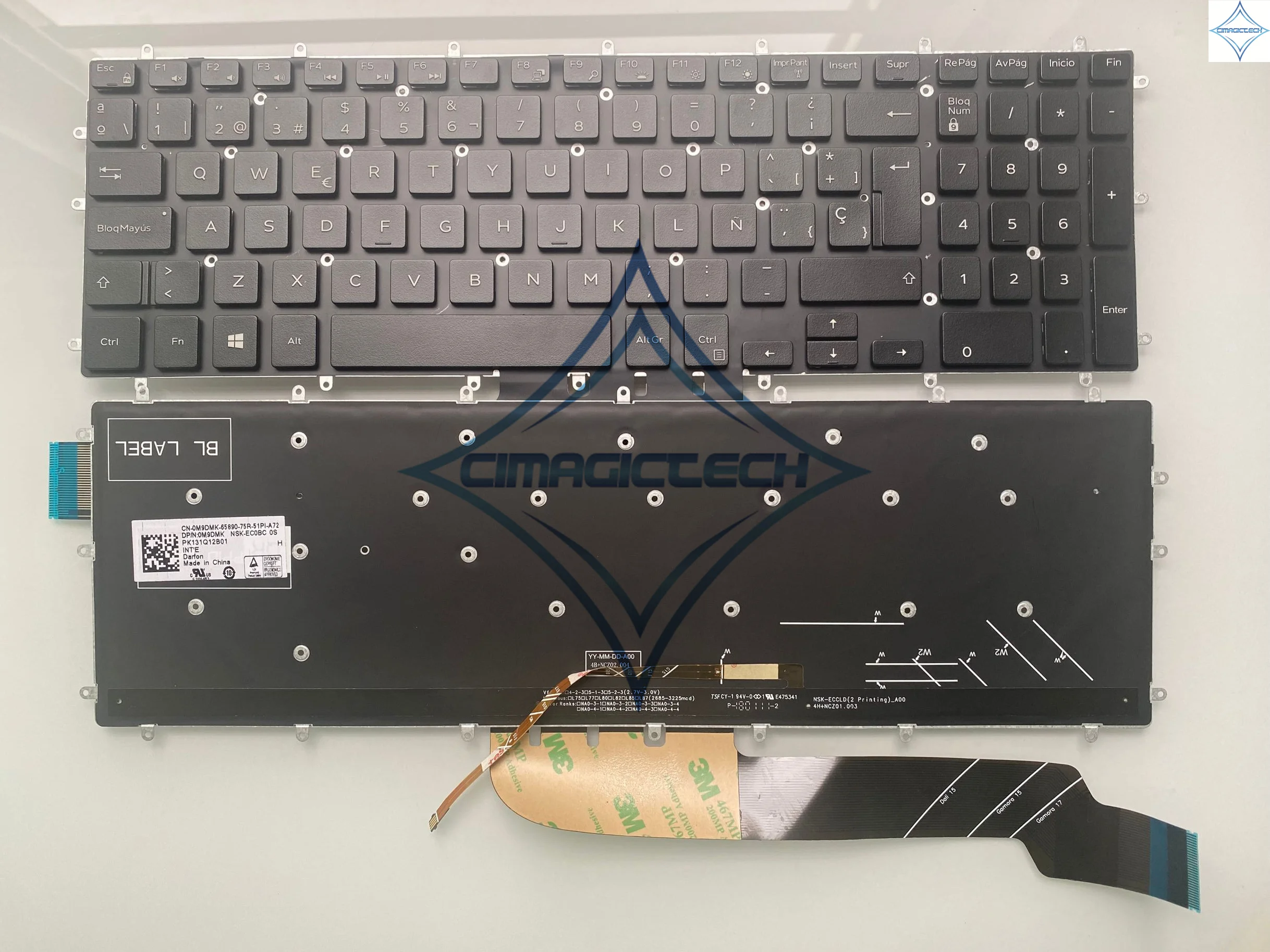 Клавиатура Teclado для ноутбука DELL Inspiron 15 Gaming 15-7566 7567 5567 5565 7568 7577 SP | Компьютеры и офис