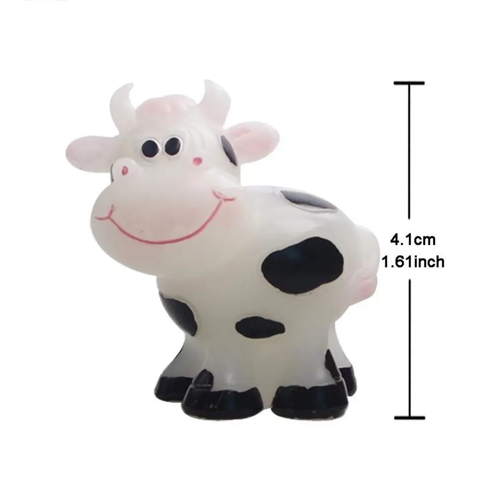 

DIY Calf Cow Model Animal Fondant Cake Decoration 3d Stereo Gypsum Resin Ornament Model Kitchen food styling tools