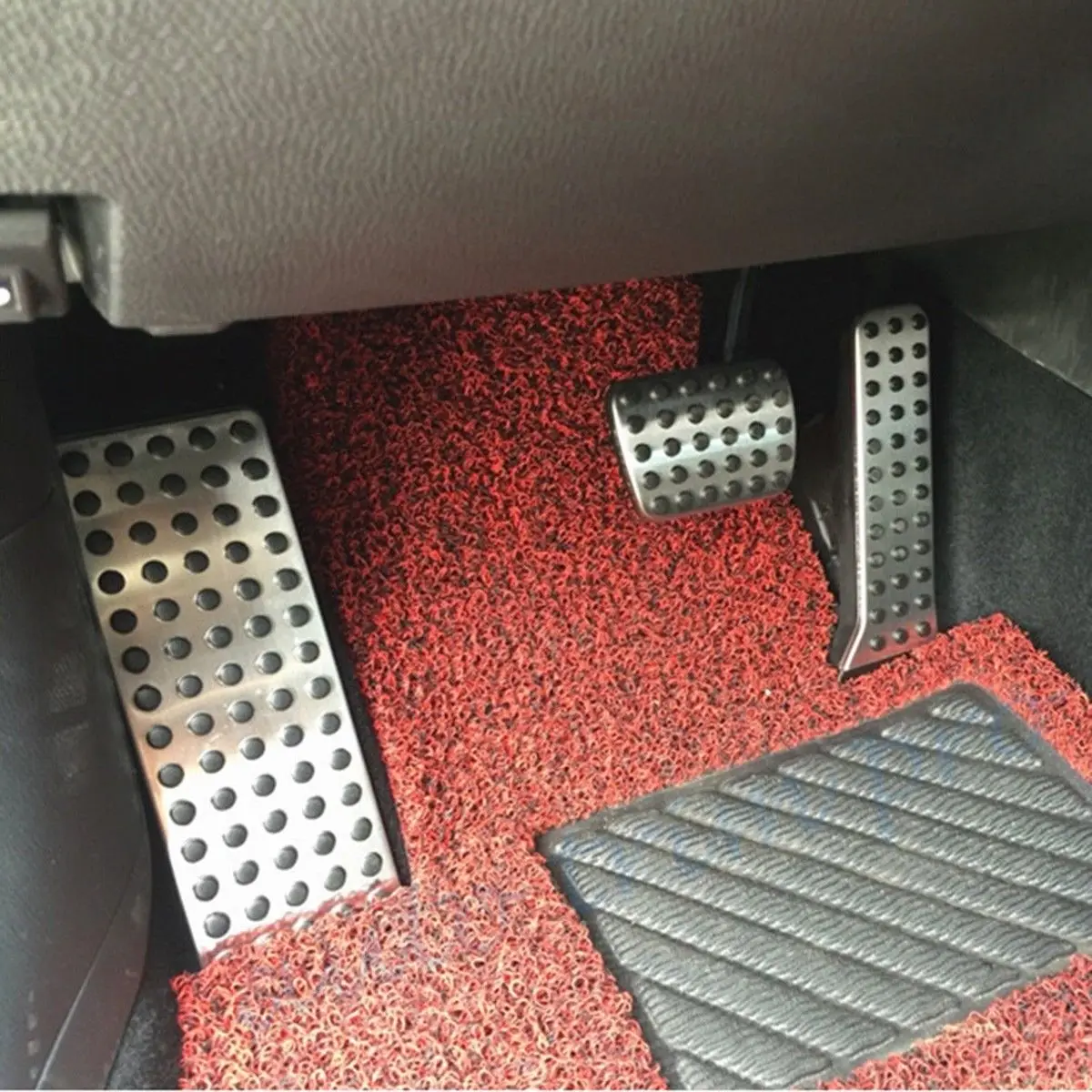 Pad газа Тормоза топлива ножная педаль Крышка отделки пригодный для Mazda 2 3 6 CX3 CX-3 CX4