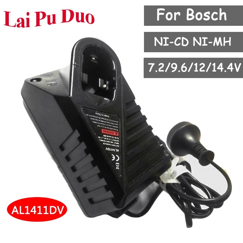 Зарядное устройство для Bosch 7 2 В/GSR9.6/12 В/14 4 В запасное зарядное электроинструмента