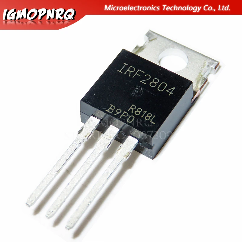

10 шт., N-канальный полевой эффект IRF2804 TO-220, новый оригинальный