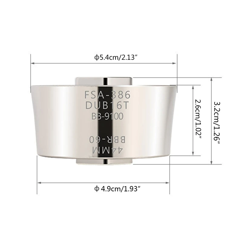 

Durable High Hardness 5 in 1 Bottom Bracket Cup Tool for 44MM R60 BB-9100 DUB16T FSA386 Accessories