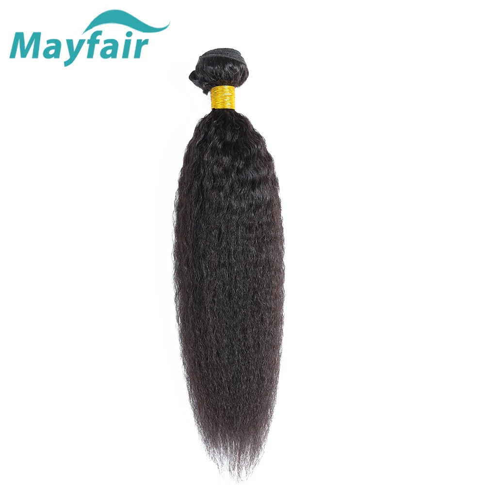 Перуанские прямые волосы Yaki Weave пучки 3/4 пучков грубая яки не Реми для наращивания