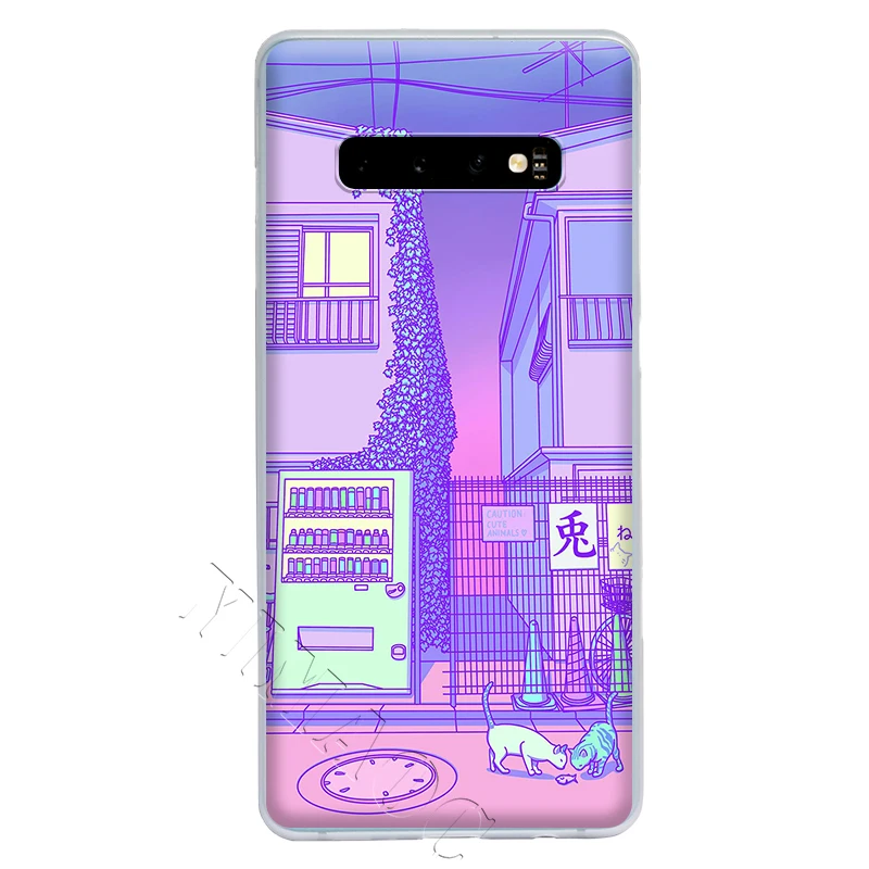 Чехол YIMAOC Paradise в японском стиле для Samsung Galaxy S10 S9 S8 S7 Plus A70 A60 A50 A40 A30 A20 A10 A50S A30S A20S |