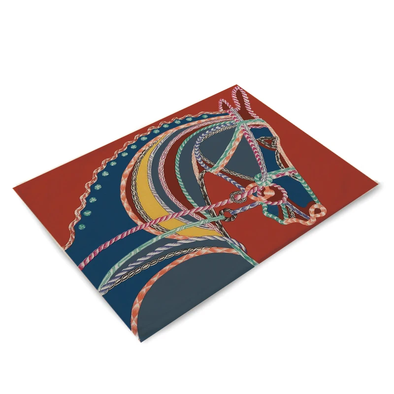 Абстрактная столовая посуда коврик подстилка европейская домашняя гостиничная