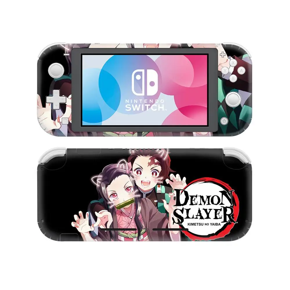 Демон убийца: Kimetsu без Yaiba Nintendo переключатель кожи Стикеры Для Lite Защитная пленка