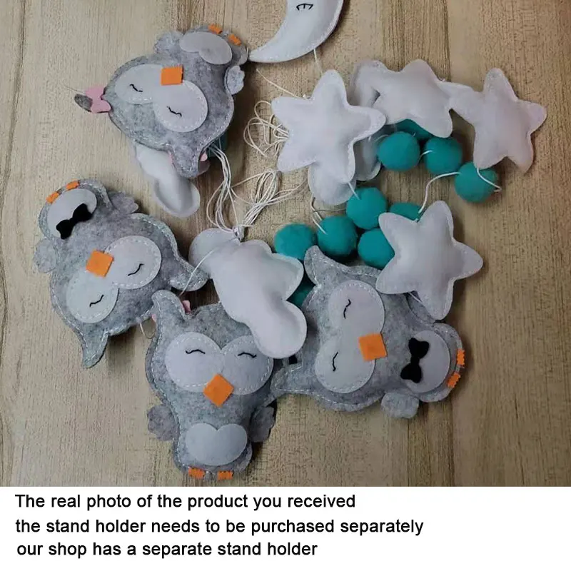 Детские погремушки в кроватку мобильный колокольчик игрушки для детей 0 12