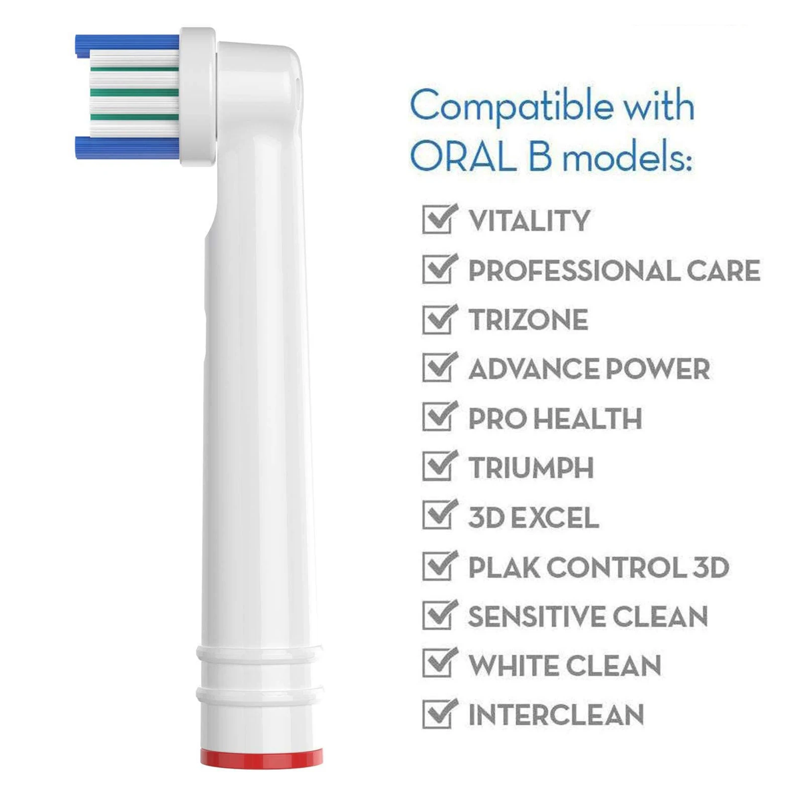 12/8/4 шт Электрический Зубная щётка головки совместимый для Oral B электрические