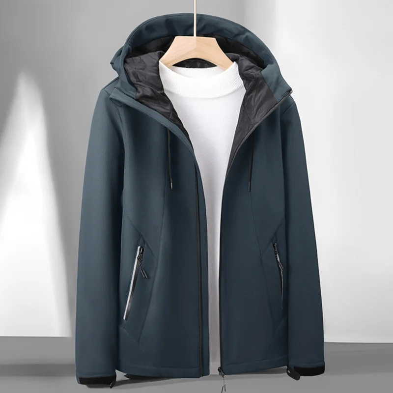 

Уличная куртка PBQM, Мужская ветрозащитная Водонепроницаемая флисовая тонкая весенне-осенняя одежда для альпинизма, комбинезоны с мягкой об...