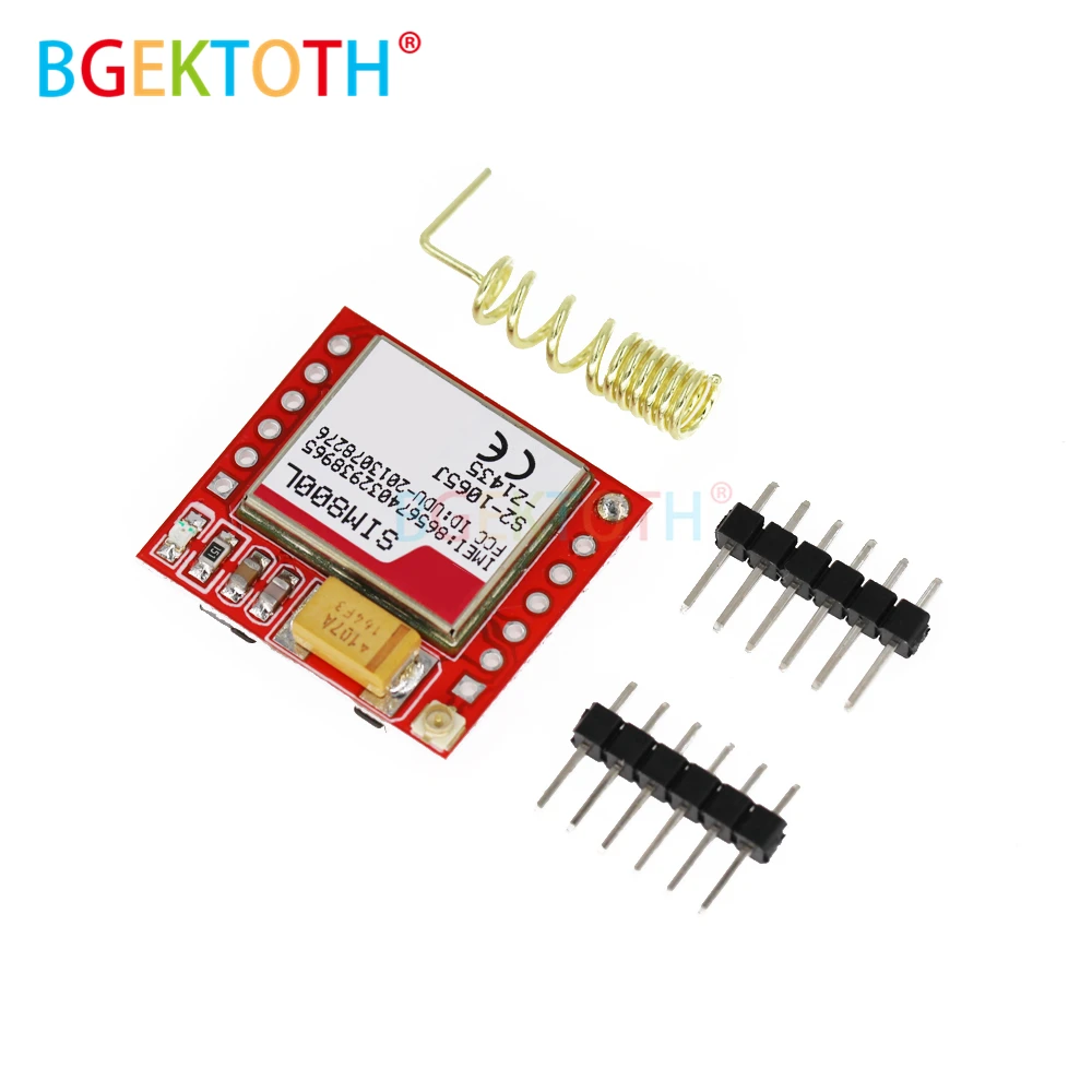 Миниатюрный SIM800L GPRS GSM модуль карта MicroSIM Core Беспроводная плата
