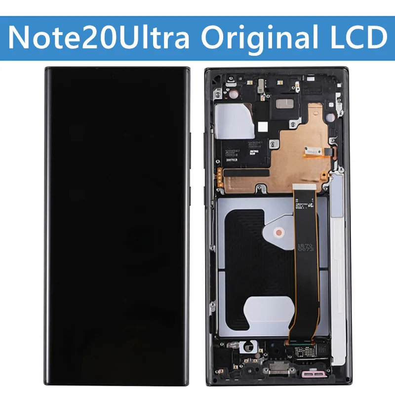 

ORIGINAL AMOLED Note 20 Ultra LCD For Samsung Galaxy Note20 Ultra display SM-N985F, SM-N985F/DS 5G n986b Touch Screen Digitizer