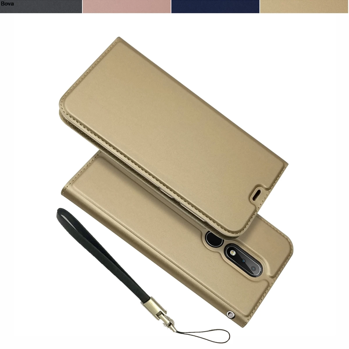 Чехол-кошелек для Asus Zenfone 6 ZS630KL/Zenfone 6Z/Zenfone 2019 противоударный чехол телефона с