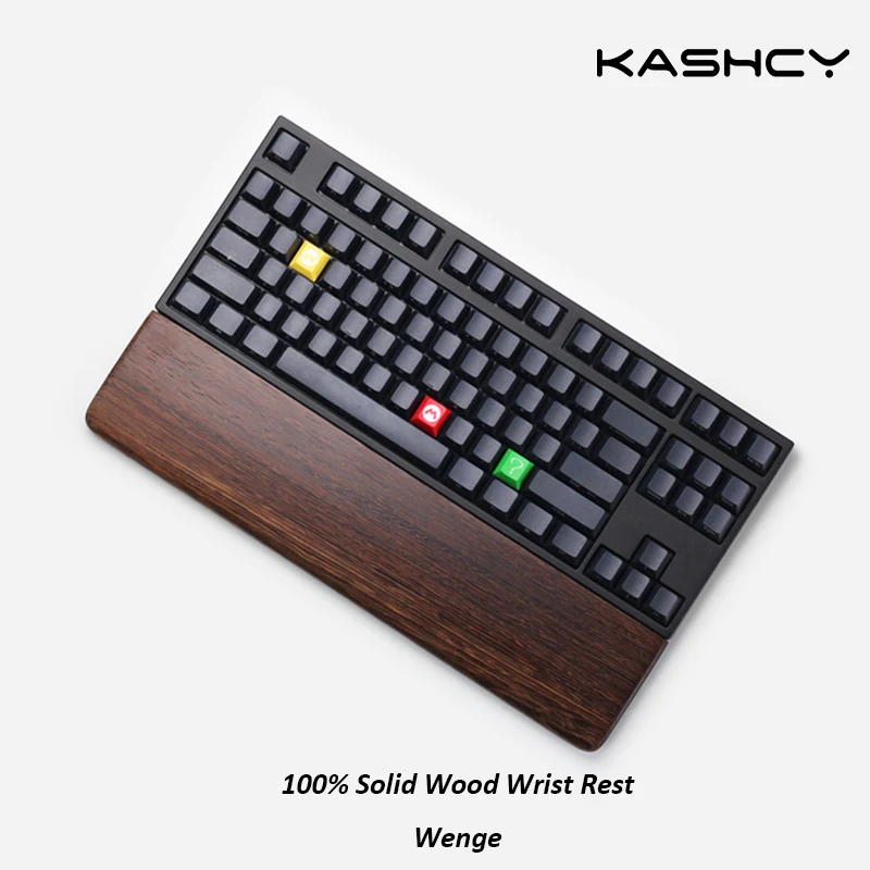 Kashcy из массива дерева венге ладоней для эргономичная игровая механическая