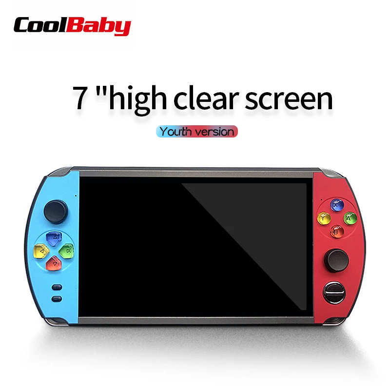 Портативная игровая консоль X19 в стиле ретро ручной игровой плеер 7 0 дюйма