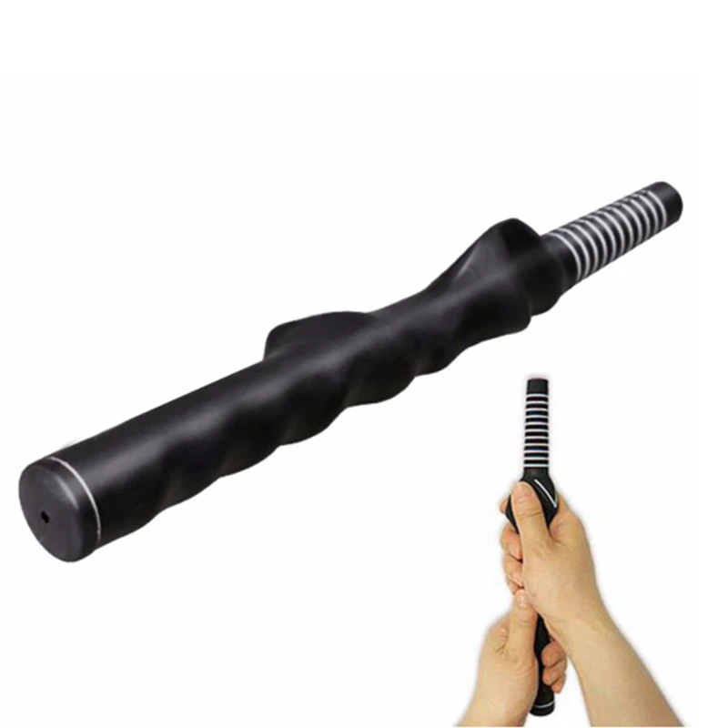 

Durable Rubber Golf Hand Shape Handle Golf Practice Pole Grip High Quality Swing Training Grip Outdoor Aids