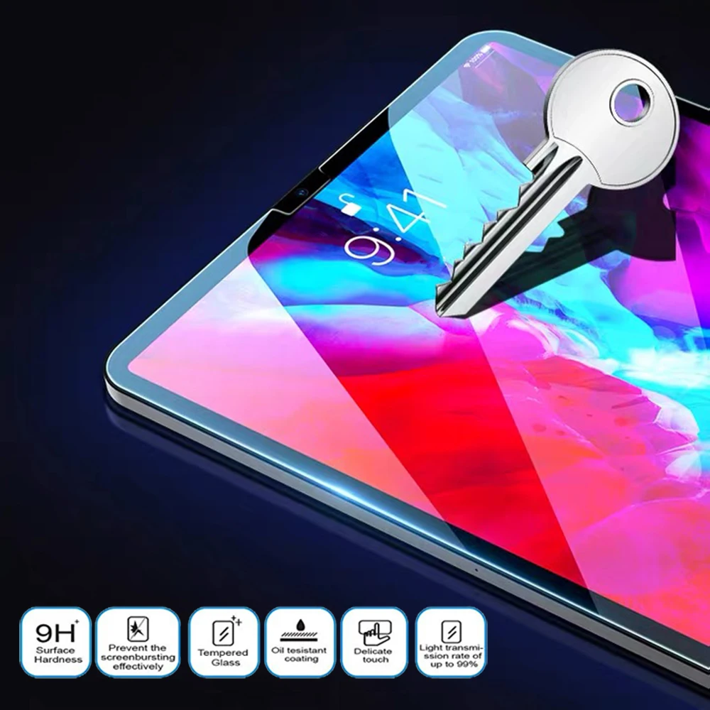 

Glass For Apple iPad Pro 12.9 2020 Screen protector i Pad 11 2nd 4th Generation iPadPro Tempered glas iPad12.9 iPad11 Film 2018