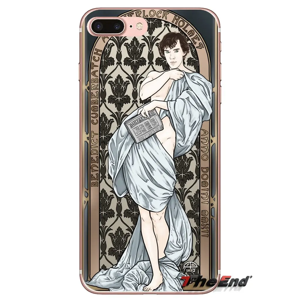 Прозрачный мягкий чехол Sherlock BBC для Huawei G7 G8 P7 P8 P9 P10 P20 P30 Lite Mini Pro P Smart Plus 2017 2018 2019 |