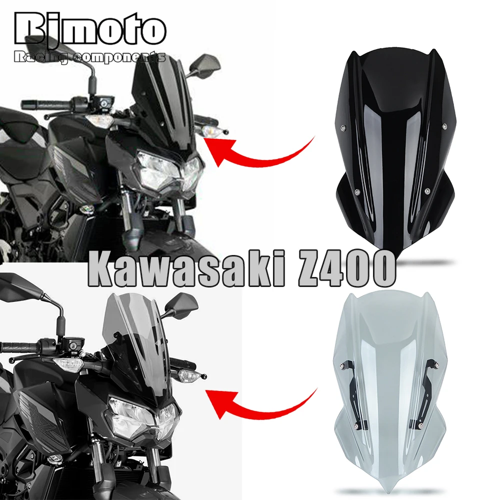 Ветрозащитный экран для мотоцикла Kawasaki Z250 Z400 2019 2020 |