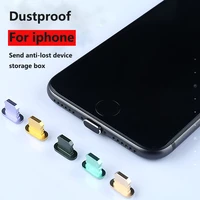 Dust Plug For iPhone Pro Max Plus Airpods Case Metal Power Plug Protector Mobile Phone Accessories