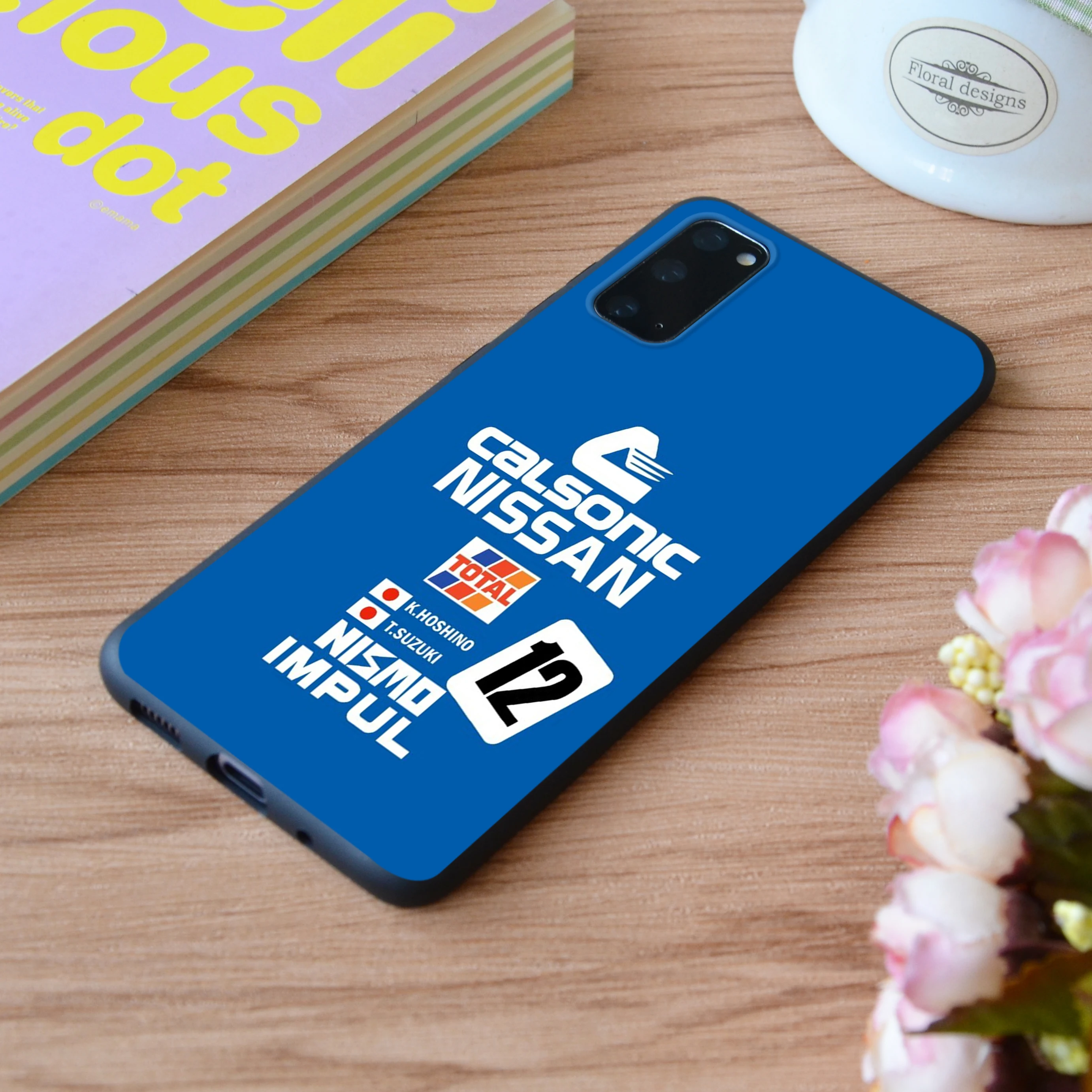 

For Samsung Calsonic Impul Nissan Print Soft Silicone Matt Case TPU Cover Galaxy S Note M and Galaxy A