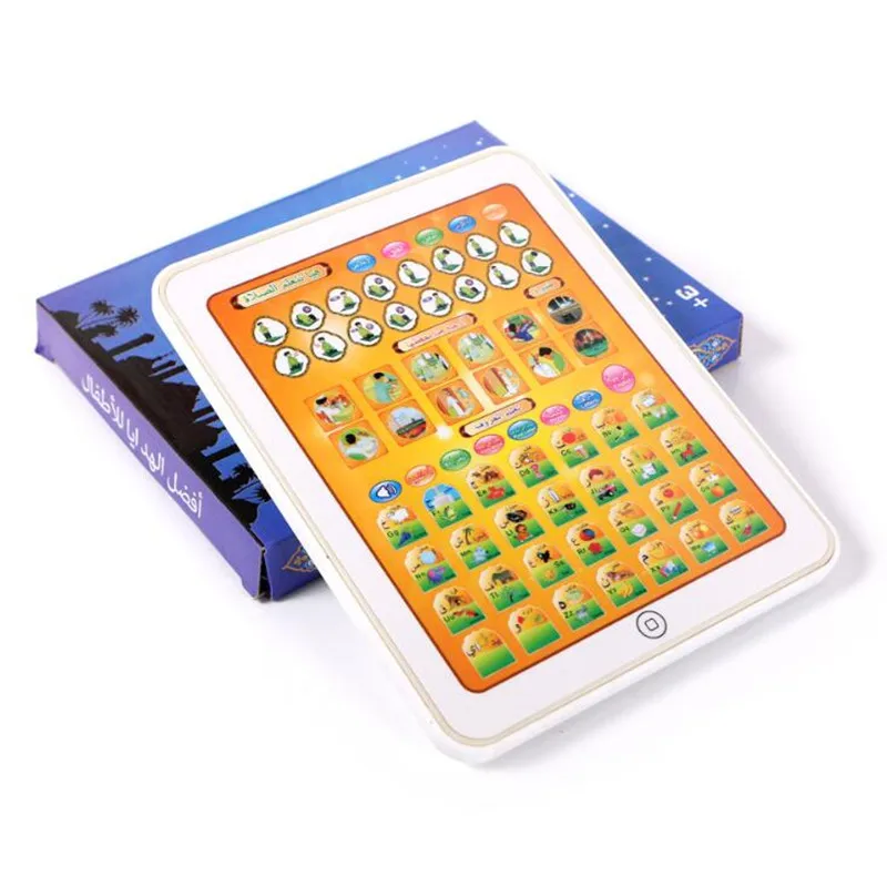 Испанский Алфавит ребенок планшет точка чтения сенсорный включить ноутбук Compluter