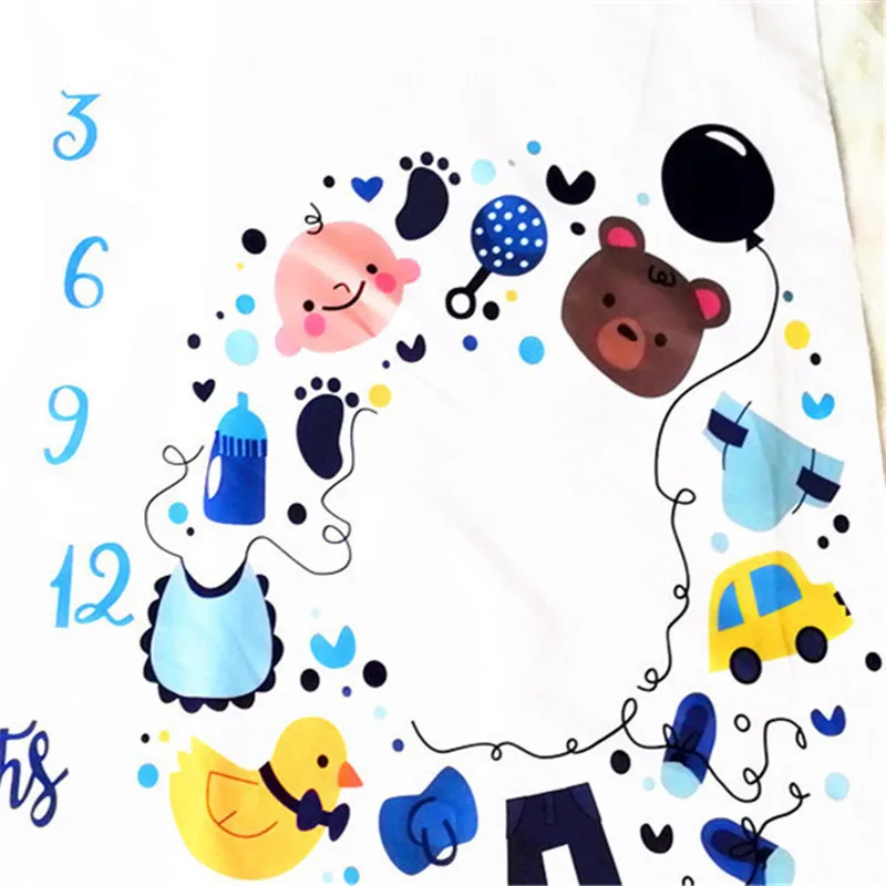 Детские веху Одеяло для Подставки фотографий Bebe Обёрточная бумага новорожденный