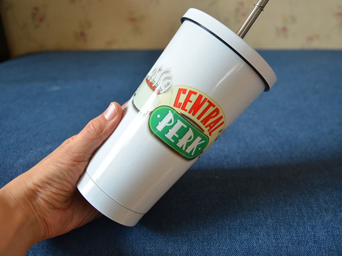 С героями телесериала Друзья серии Central perk Нержавеющая сталь Кофе Чай кружка с